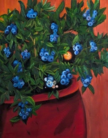 Big Blue painting